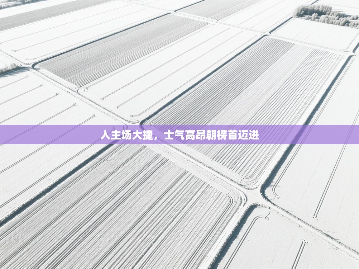 人主场大捷，士气高昂朝榜首迈进