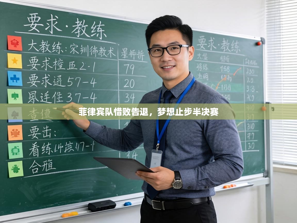 菲律宾队惜败告退,梦想止步半决赛 第1张